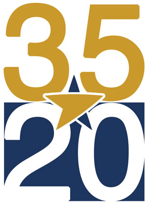 20 Under 35 logo