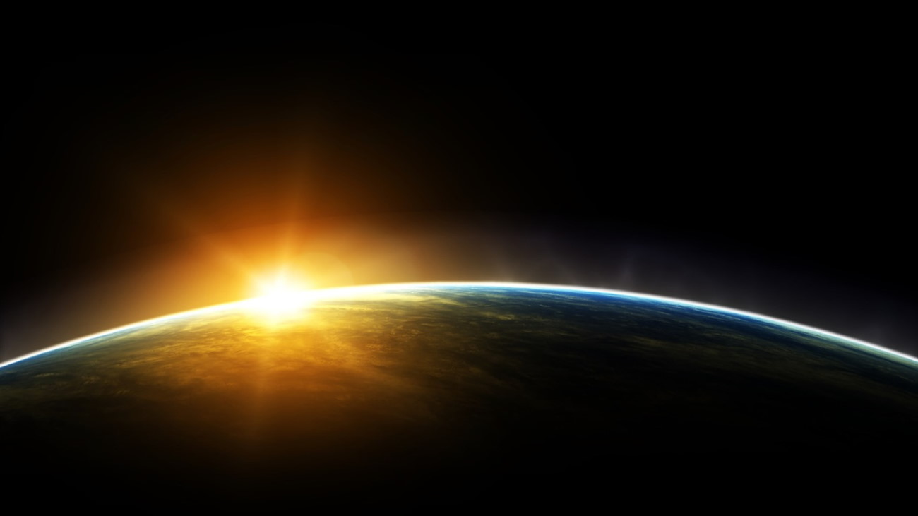 Sunrise over Earth
